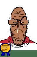 1920 angry award beard brown_skin crying european flag flag:hungary glasses hungary june june_4 mutt red_eyes seethe soyjak subvariant:euromutt sweater treaty_of_trianon variant:markiplier_soyjak // 591x900 // 27.9KB