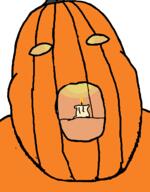candle jack_o_lantern no_eyes no_face pumpkin soyjak variant:chugsjak // 1119x1431 // 217.1KB