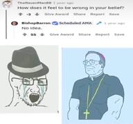 atheism buff christianity cross crying muscles priest variant:soyak // 1020x952 // 43.9KB