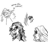 art glasses side_profile soyjak variant:soytan // 765x681 // 187.6KB