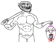 ack beheaded glasses machete muscular_male nas:trollface stubble subvariant:gapejak_front troon troonella variant:trolljak // 830x623 // 41.3KB