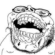 fish glasses open_mouth soyjak stubble variant:unknown // 808x800 // 33.0KB