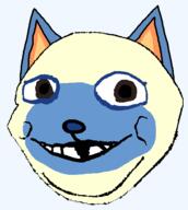 animal animal_crossing cat happy kitty mitzi mitzi_(animal_crossing) smile subvariant:deformed variant:gapejak // 486x543 // 12.3KB