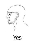 closed_mouth ear glasses meme nordic_chad side_profile soyjak stubble template text variant:soyak // 1080x1395 // 114.4KB