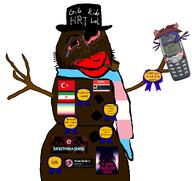 brown_skin buttons flag:iran flag:minor_attracted_person flag:transgender_pride_flag flag:turkiye goot_(zoophile) jimbo_(namefag) meta:namefags mouthwash_(game) shroom shroomcuck snowman soyjak_forum subvariant:jartycuck subvariant:patrick text top_hat tranny trend:jartycuck trend:slopjak variant:chudjak // 1014x958 // 1.0MB