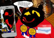 antenna brown_skin ear fat flag:turkiye garf_(user) gynaecomastia holding_object jew_nose kike_nose phone rotten_teeth slopjak subvariant:impish_amerimutt subvariant:meximerican turkiye turkmutt turknigger turkroach tvrkicwvrriorforyuo vantablack vantablack_skin variant:impish_soyak_ears variant:meximutt wing yellow_sclera // 1224x849 // 694.3KB