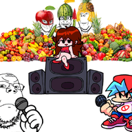 4soyjaks angry animated apple are_you_soying_what_im_soying banana boyfriend_(friday_night_funkin') closed_mouth clothes cucumber dance fnf_pedo food friday_night_funkin' fruit girlfriend_(friday_night_funkin') glasses hair hat helmet holding_object melon microphone pineapple smile smug soyjak stubble subvariant:soyak_(smug) subvariant:wholesome_soyjak variant:gapejak variant:markiplier_soyjak variant:soyak video_game // 960x663 // 3.6MB