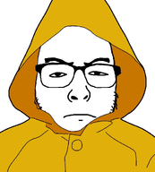 bald glasses looking_at_you nose raincoat stubble variant:uncjak yellow_jacket // 900x1000 // 250.2KB