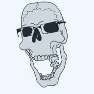 bone cracked emoticon glasses open_mouth series:soymoji skull soyjak variant:cobson 💀 // 793x793 // 40.9KB