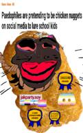 chicken_nugget discord jartycuck pedophile subvariant:jartycuck transgender_flag variant:chudjak // 692x1094 // 633.1KB