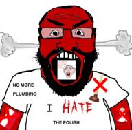 2soyjaks balding beard cheeken chicken glasses hate kurwa plambing plumber plumbing poland polish subvariant:science_lover subvariant:wholesome_soyjak variant:gapejak variant:markiplier_soyjak // 800x789 // 260.8KB