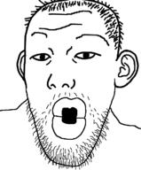 ear hair merge open_mouth soyjak stubble variant:asmattr variant:kuzjak // 598x720 // 63.3KB