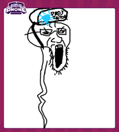 bald cope_projector_9000 cross_eyed eyebrows forehead_lines full_body gartic_phone glasses gums head nose open_mouth original projector series:spermjaks soyjak stubble tail teeth transparent_background v-shaped_eyebrows variant:soyak white_skin // 808x895 // 53.3KB