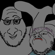 animated arm blood bloodshot_eyes clenched_teeth glasses hair hand holding_object meta:tagme mustache purple_hair shooting smile smug soyjak stubble subvariant:scholar subvariant:smugjak_front tranny variant:gapejak variant:smugjak yellow_teeth // 1530x1317 // 1.5MB