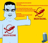blue_skin breath breath_holding glasses hair hand happy red_text subvariant:chudjak_front text variant:chudjak yellow_background // 2319x2049 // 669.1KB
