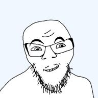 beard glasses happy stubble template variant:feraljak yakubzongs // 1000x1000 // 20.6KB