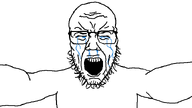 angry beard meta:archive_about_this_soyjak sad screaming tear variant:depressedjak variant:unknown // 739x415 // 10.0KB