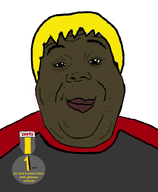 all_soyteens_look_like_this anti_sharty blond blush brown_skin eyelashes fat hair i_need_a_spaking medal nate nate_higger's_distant_cousin_(cape_rrackers) nusoicaca shartycuck shitskin soycuck subvariant:hunky_twink_sex_machine variant:alicia yellow_hair // 592x720 // 62.0KB