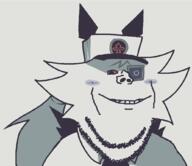 FPEgem Mister_Barrel clothes fundamental_paper_education hair hat screen security_guard smile variant:impish_soyak_ears // 1029x892 // 26.9KB