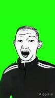 adidas ai_generated clothes green_screen kuz oh_when_the_saints_are_marching_in open_mouth slavic suit variant:carterjak variant:kuzjak video viggle // 720x1280, 19.6s // 5.4MB