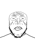 deranged eyebrows forehead_lines lips nose series:fusionjaks splice splicejak subvariant:chudplier subvariant:jerome subvariant:redrawn_chudplier subvariant:redrawn_plier variant:fuggen_jerdee variant:its_out_get_in_here variant:markiplier_soyjak variant:ukmutt // 900x1150 // 24.1KB