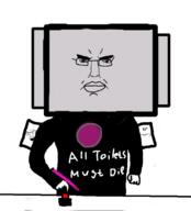chud imp impish open_mouth skibidi_toilet soyjak titan_tv_man tvman variant:chudjak variant:feraljak variant:impish_soyak_ears // 1019x1127 // 152.3KB