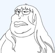 angry fat female glasses long_hair meximutt mutt obese series:foidjaks series:muttverse shitoko subvariant:mariana template variant:meximutt // 888x849 // 19.3KB