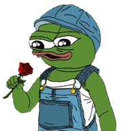 amphibian animal clothes flower frog green_skin hand hat holding_flower holding_object holding_rose lips nas nas:pepe open_mouth overalls pepe pepe_the_frog plant rose subnas:apu transparent_background white_shirt // 560x590 // 301.1KB