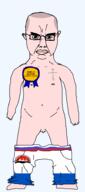 award balding christianity eastern_orthodox flag flag:kamchatka_krai flag:russia full_body glasses hair kamchatka_krai krai naked nsfw orthodox_cross penis russia skinhead small_penis soyjak subvariant:chudjak_front subvariant:obsessedchud text transparent transparent_background underpants variant:chudjak white_skin // 848x1911 // 61.0KB