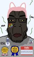 award awards baitnigger banned_user black_skin bug ear esl faggot flag:zoophilia_pride_flag flies fly furaffinity furfag furnigger furry furtranny hello_my_name_is_(sticker) love_is_love meta:namefags name_tag namefag_drama namefags neutralplier_award nigger pedo_award s44rd4uk4r_(furnigger) series:esl_pedo_league shitskin slopjak stink_lines stinky subvariant:chudplier text variant:chudjak variant:markiplier_soyjak yellow_sclera zoophile // 600x1000 // 49.9KB