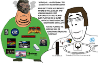 2soyjaks angry closed_mouth doom fat glasses gzdoom intel john_romero plate quake smile soyjak stubble subvariant:blobson subvariant:hornyson subvariant:nucob text variant:cobson video_game windows windows_95 // 1881x1217 // 517.4KB