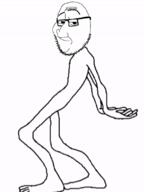 Smug_Little_Fuck animated dame_tu_cosita glasses selfish_little_fuck smile smirk smug soyjak stubble variant:smugjak // 600x800 // 857.5KB