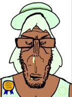 angry award beard brown_skin clothes crying crystal_cafe dress euromutt european european_union female flag flag:european_union glasses half_open_mouth hat most_obsessed_faggot_award mutt red_eyes shitskin star_(symbol) subvariant:euromutt variant:markiplier_soyjak // 594x797 // 34.3KB