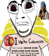 arm biting_lip closed_mouth clothes colonialism communism glasses hammer_and_sickle i_hate i_would_never judaism merge monster_energy mormonism mustache soyjak star_of_david stubble subvariant:hornyson subvariant:hydrocephason subvariant:science_lover text tshirt utah variant:cobson variant:markiplier_soyjak // 750x846 // 532.4KB