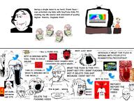 angry baby blood bloodshot_eyes child_abuse clenched_teeth cocomelon crying disgusted female flower fuck glasses hair meta:tagme mother multiple_soyjaks nosebleed open_mouth pacifier pancakes plant rage red_face red_skin seethe single_mother smile soyjak soytube_kids stubble subvariant:feralrage television text twitter variant:bernd variant:feraljak variant:gapejak variant:markiplier_soyjak variant:shirtjak variant:soyak variant:unknown vase wholesome wordswordswords // 1312x992 // 573.6KB