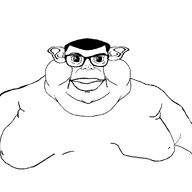 animated ear ext=gif fat glasses gynaecomastia hair lips nose series:branverse series:spinnerz! spinning subvariant:branigger subvariant:branigger_34 subvariant:branigger_side variant:brandon // 1675x1583 // 181.2KB