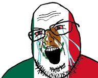 crying mexico soyjak variant:shotjak // 390x311 // 65.8KB