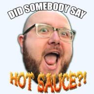 ear glasses hand hot_sauce irl open_mouth soyboy stubble text variant:hot_sauce // 800x800 // 714.1KB