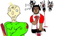 angry anti_fpe arm artist:bulgarian aryan baldi balding blood blue_eyes brown_eyebrows brown_skin buff canada closed_mouth fpe_chink_pedo_nigger full_body fundamental_paper_education glasses green_shirt hair hanging king_caesar king_caesar_(user) miss_circle pajeet rope ruler soyjak stubble tagme_character_name variant:a24_slowburn_soyjak yellow_hair // 1000x600 // 220.1KB