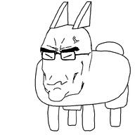 'blox MicroVariant:ULTIMATE_GUBBY animal artist:XXX_SKIBIDISIGMA_XXX civilized_coons_sipping_diarrhea_from_teacups cute glasses gubby rabbit rabbit_ears roblox subvariant:perceptive_chud tail variant:chudjak // 799x799 // 13.4KB