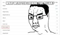 angry glasses hair leftypol loli soyjak sweating text variant:chudjak // 830x484 // 170.1KB