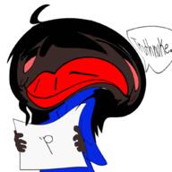 'p anime arrow black_skin brown_skin distorted girls'_last_tour jakparty_soy meta:op_took_a_selfie_of_xerself shitskin text trend:jartycuck trend:slopjak truthnuke yuuri_(girls'_last_tour) // 1024x1024 // 423.4KB