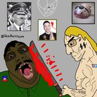 aryan blond cuba donald_trump haitian killing meta:tagme subhumano variant:bernd variant:chudjak // 1378x1378 // 1.7MB