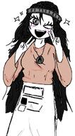 art avengers beanie clothes female hair oekaki redraw soyjak variant:soytan // 407x734 // 25.7KB