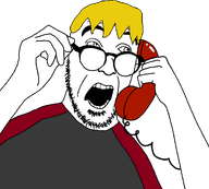 blond glasses hair holding_glasses holding_object holding_phone looking_to_the_right nate open_mouth phone stubble surprised transparent_background variant:checkjak wire // 1000x900 // 12.0KB