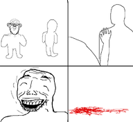 blood closed_mouth comic ear edit glasses grin laughing moustache neutral smile soyjak stubble subvariant:a24_ears subvariant:splicejak teeth variant:a24_slowburn_soyjak variant:unknown white_skin // 1333x1222 // 20.3KB