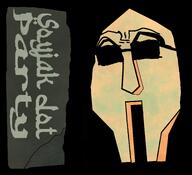 album_cover born_like_this mask mf_doom music parody rip slab soyjak_party stone tribute variant:tony_soprano_soyjak // 2200x2000 // 3.1MB