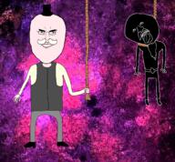 2soyjaks ack anti_pops_(regular_show) full_body pops_(regular_show) regular_show rope soyjak variant:bernd variant:chudjak // 3572x3306 // 630.6KB