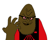 brown_skin brown_teeth falangism flag:falangism latino latinx nigger red_eyes red_teeth variant:syndromejak yellow_teeth // 557x446 // 12.2KB