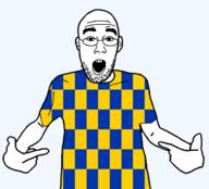 arm british clothes ear england flag flag:surrey glasses hair hand open_mouth pointing soyjak stubble surrey teeth tshirt united_kingdom variant:shirtjak // 1236x1118 // 28.7KB